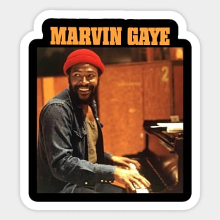 Marvin Gaye 1974 Sticker